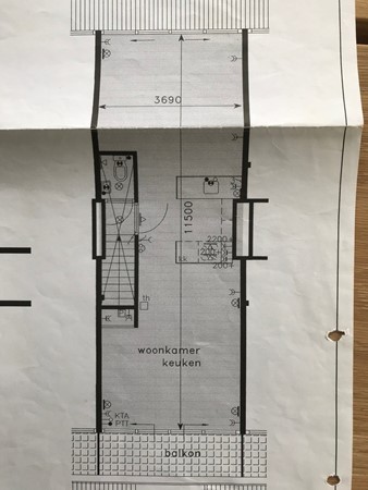 Floor plan - Silodam, 1013 AS Amsterdam 